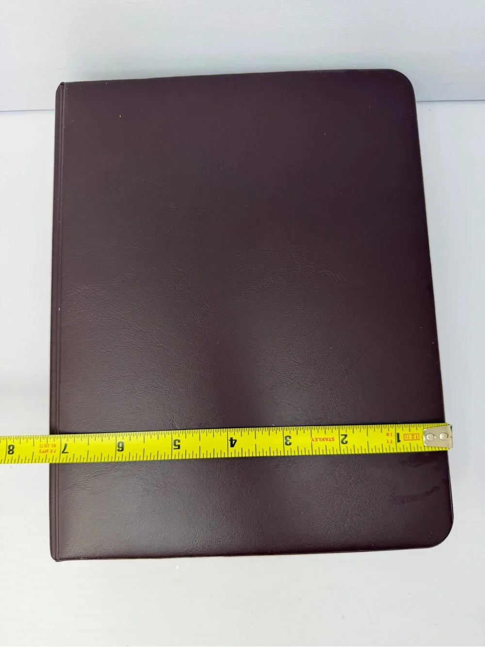 Franklin Covey Classic 7 Ring Leather Planner Binder Brown Year 2001 Organizer